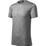 Merino Rise 157 Koszulka męska Ciemnoszary melanż - 12