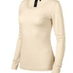 Merino Rise LS 160 Koszulka damska Migdałowy - 21