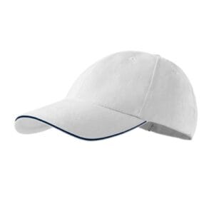 Sandwich 6P 306 Czapka unisex Biały - 00