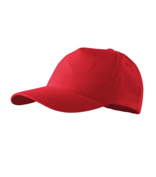 5P 307 Czapka unisex Czerwony - 07