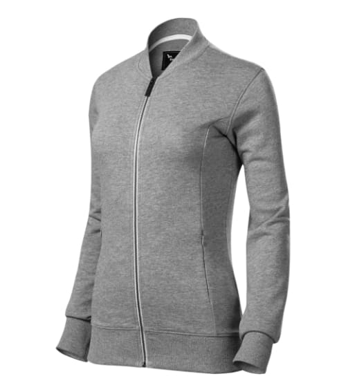 Bomber 454 Bluza damska Ciemnoszary melanż - 12