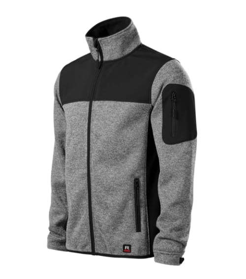 Casual 550 Softshell kurtka męska Knit light gray - C3
