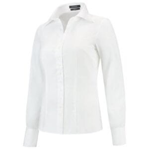 Fitted Blouse T22 Koszula damska Biały - T0