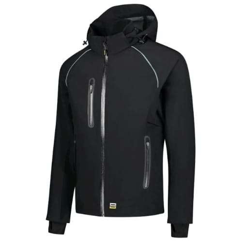Tech Shell T54 Kurtka unisex Czarny - T1