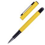 Pióro kulkowe touch pen, soft touch CELEBRATION Pierre Cardin Żółty