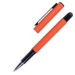 Pióro kulkowe touch pen, soft touch CELEBRATION Pierre Cardin Pomarańczowy