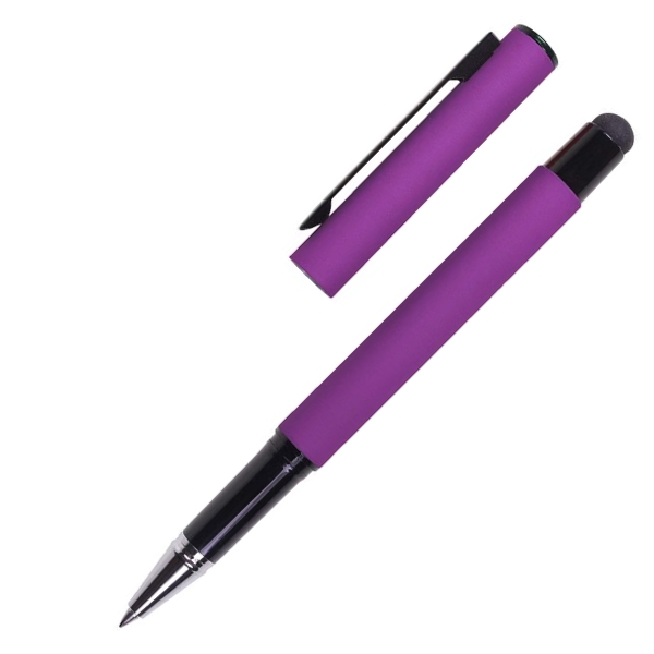 Pióro kulkowe touch pen, soft touch CELEBRATION Pierre Cardin Fioletowy