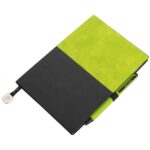 Notes A5 w kropki i długopis REPORTER Pierre Cardin Zielony
