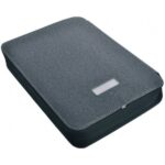 Folder A5 z power bankiem 4000 mAh SORBONNE Pierre Cardin Ciemnoszary