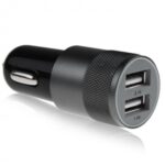 Ładowarka samochodowa 2 porty USB Czarny