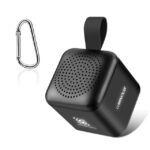 Głośnik bluetooth mini z podświetlanym logo Czarny