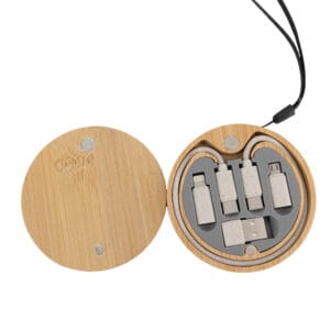 Kabel do ładowania 4w1 Beżowy