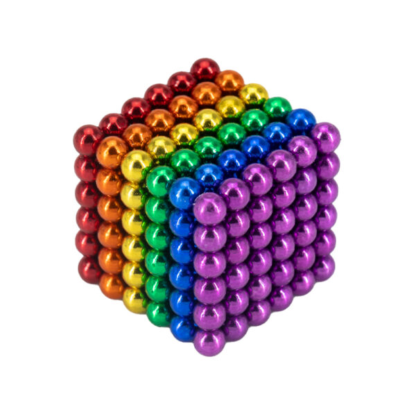Neocube tęczowe kulki magnetyczne Wielokolorowy