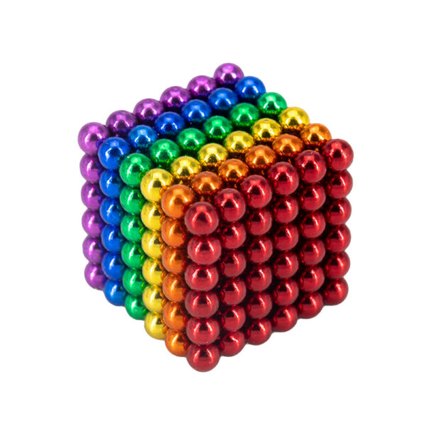 Neocube tęczowe kulki magnetyczne Wielokolorowy