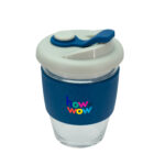 Kubek szklany 340 ml Wielokolorowy