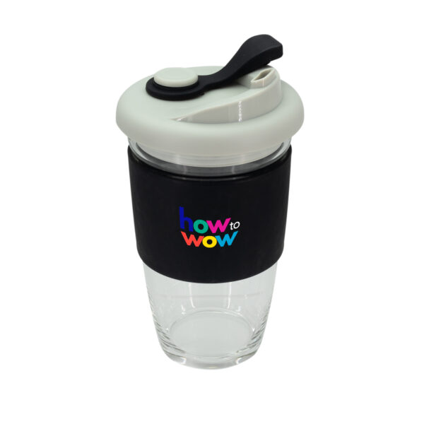 Kubek szklany 454 ml Wielokolorowy
