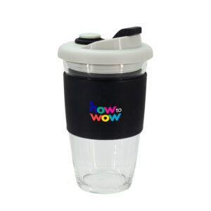 Kubek szklany 454 ml Wielokolorowy