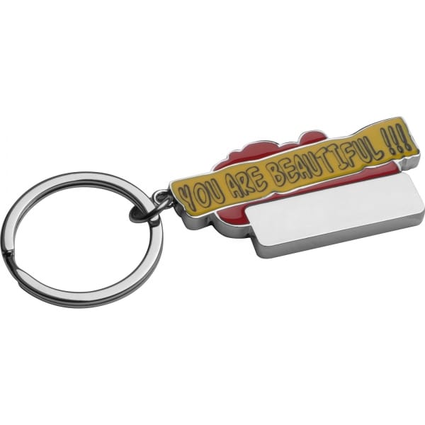 Brelok metalowy CrisMa Czerwony