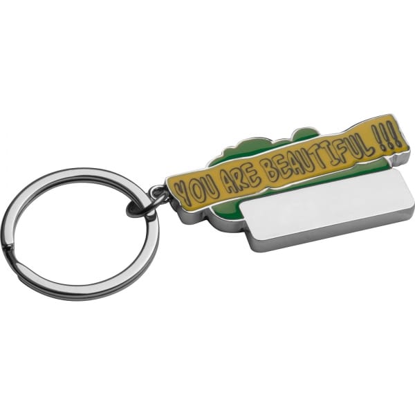 Brelok metalowy CrisMa Zielony