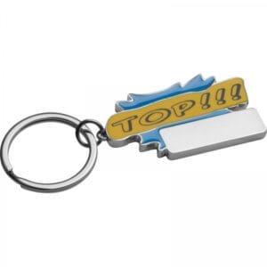 Brelok metalowy CrisMa Jasnoniebieski