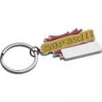 Brelok metalowy CrisMa Super Czerwony