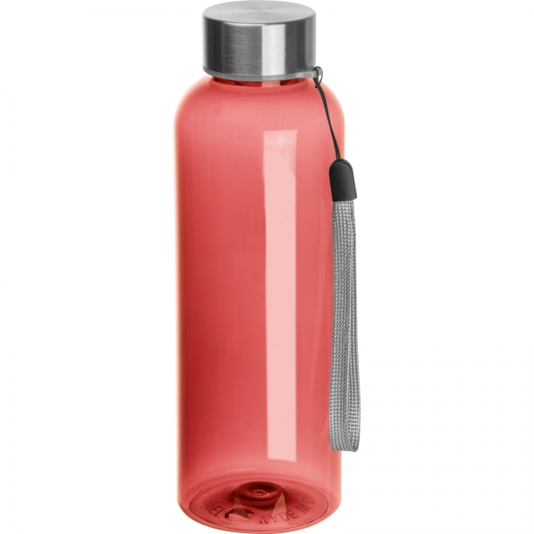 Butelka plastikowa 500 ml Czerwony