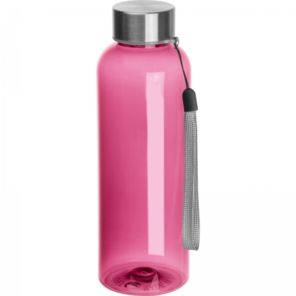 Butelka plastikowa 500 ml Różowy