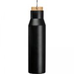 Butelka stalowa termiczna 550 ml Czarny