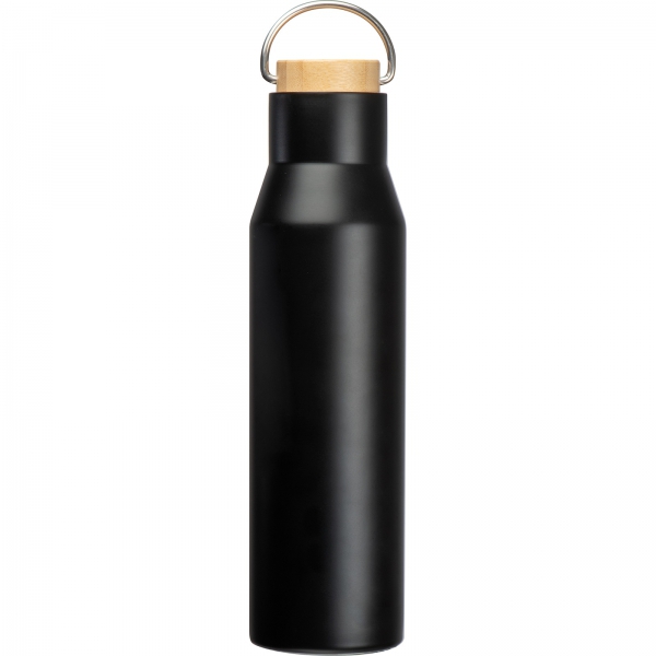 Butelka stalowa termiczna 550 ml Czarny