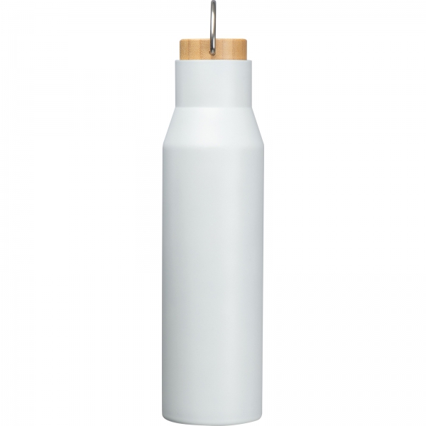 Butelka stalowa termiczna 550 ml Biały