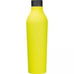 Butelka stalowa termiczna soft touch 800 ml Żółty