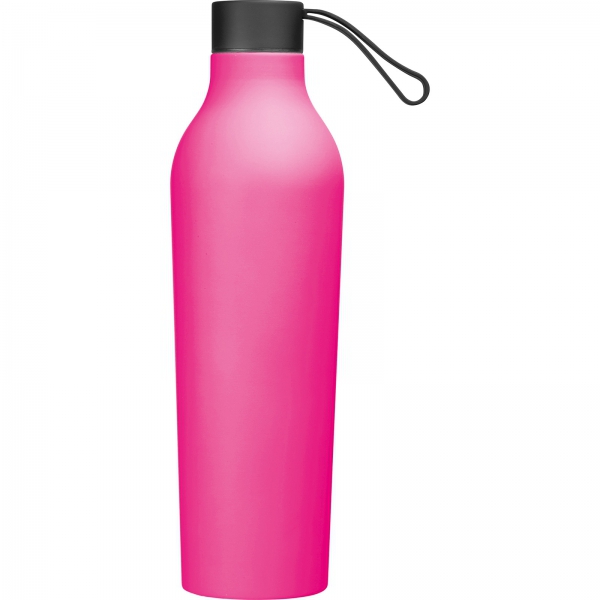 Butelka stalowa termiczna soft touch 800 ml Różowy