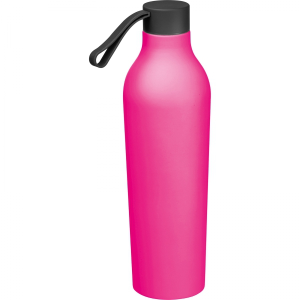 Butelka stalowa termiczna soft touch 800 ml Różowy