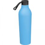 Butelka stalowa termiczna soft touch 800 ml Jasnoniebieski