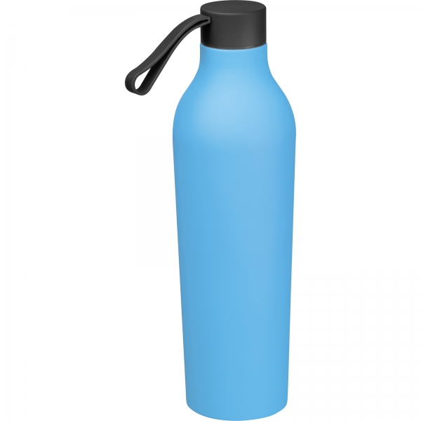 Butelka stalowa termiczna soft touch 800 ml Jasnoniebieski