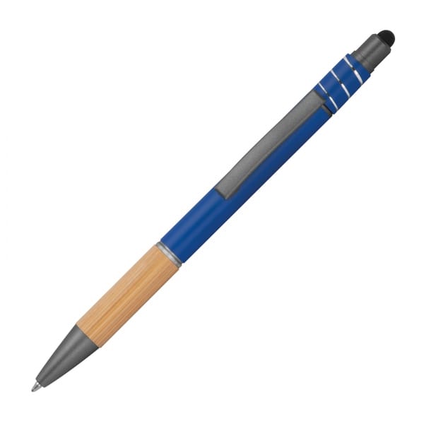 Długopis aluminiowy antystres touch pen Niebieski