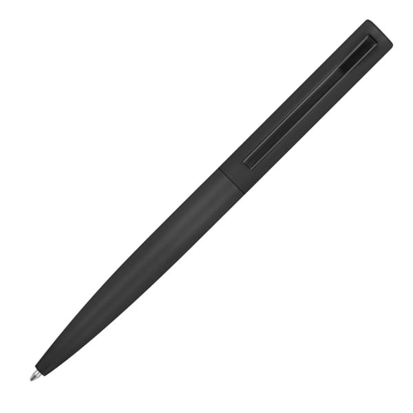 Długopis aluminiowy półżelowy Czarny