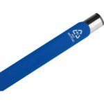 Długopis aluminiowy półżelowy soft touch Niebieski