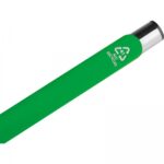 Długopis aluminiowy półżelowy soft touch Zielony