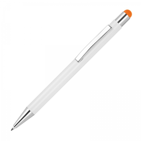 Długopis aluminiowy touch pen Pomarańczowy