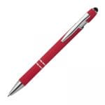 Długopis aluminiowy touch pen Czerwony
