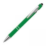 Długopis aluminiowy touch pen Zielony