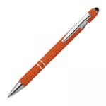 Długopis aluminiowy touch pen Pomarańczowy