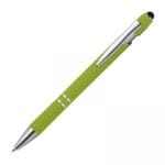 Długopis aluminiowy touch pen Jasnozielony