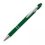 Długopis aluminiowy touch pen Ciemnozielony