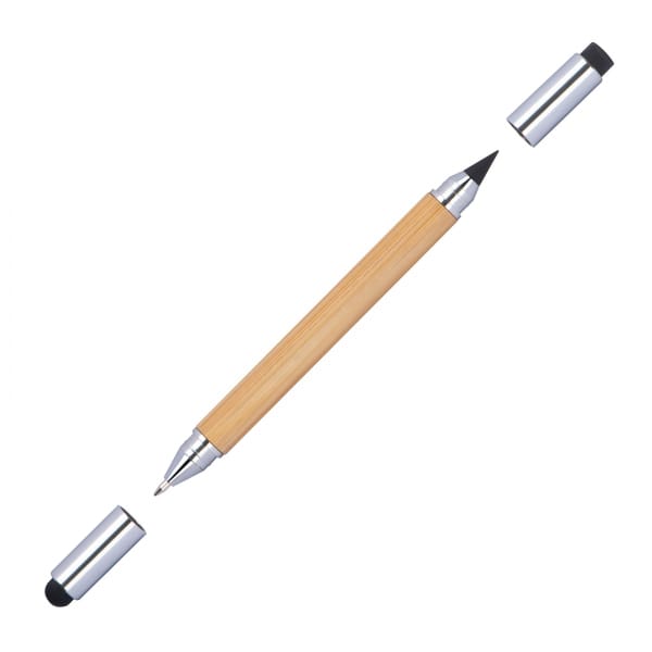 Długopis i ołówek touch pen 2w1 Beżowy
