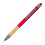 Długopis metalowy touch pen Czerwony