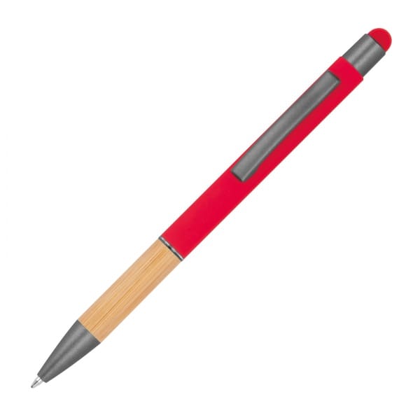Długopis metalowy touch pen Czerwony