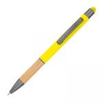 Długopis metalowy touch pen Żółty