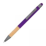 Długopis metalowy touch pen Fioletowy